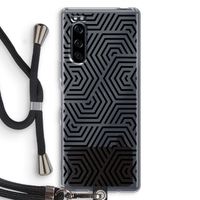 Magic pattern: Sony Xperia 5 Transparant Hoesje met koord