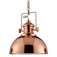 Searchlight Koperen hanglampIndustrial Pendants Ø 31cm - 2297CU Searchlight Koperen hanglampIndustrial Pendants Ø 31cm - 2297CU