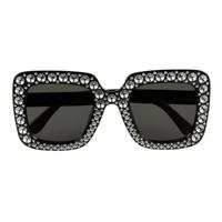 Boland Partybril bling bling zwart
