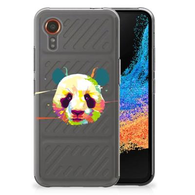 Samsung Galaxy Xcover 7 Telefoonhoesje met Naam Panda Color