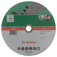 Bosch Accessoires Doorslijpschijf Steen, 230 X3 Recht - 2609256331