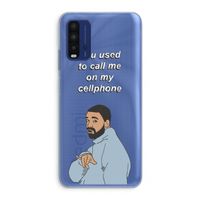 Hotline bling: Xiaomi Redmi 9T Transparant Hoesje