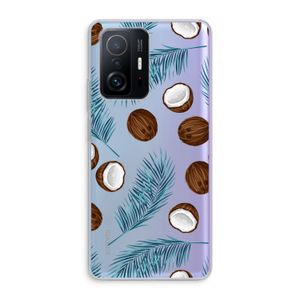 Kokosnoot roze: Xiaomi 11T Transparant Hoesje