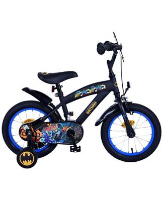 Batman kinderfiets - jongens - 14 inch - zwart