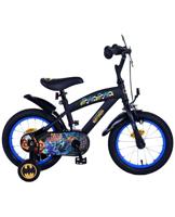 Batman kinderfiets - jongens - 14 inch - zwart