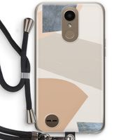 Formo: LG K10 (2017) Transparant Hoesje met koord