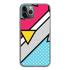 Pop Art #3: iPhone 11 Pro Transparant Hoesje