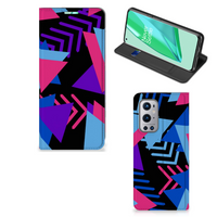 OnePlus 9 Pro Stand Case Funky Triangle - thumbnail