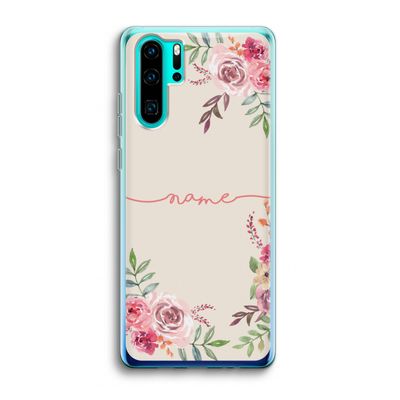 Rozen: Huawei P30 Pro Transparant Hoesje
