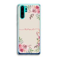 Rozen: Huawei P30 Pro Transparant Hoesje
