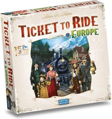 Asmodee ticket to ride europe 15th anniversary nl