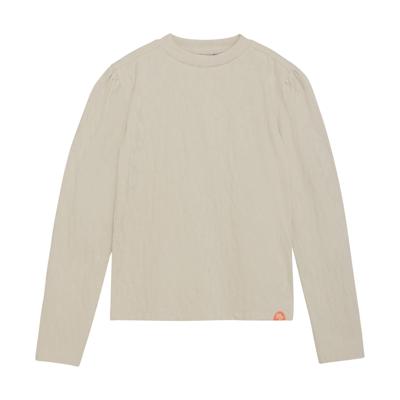 Indian Blue Jeans Winter t-shirt meisjes - zand - longsleeve/Jacquard