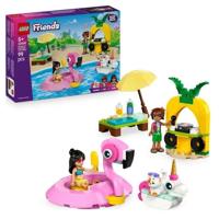 LEGO Friends 42658 Zwembadfeest met eenhoorn- en flamingozwembanden, leeftijd 5