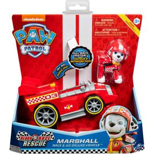 Paw Patrol - Race & Go luxe voertuig van Ready Race Rescue Speelgoedvoertuig