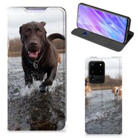 Samsung Galaxy S20 Ultra Hoesje maken Honden Labrador