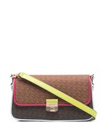 Michael Michael Kors sac à bandoulière Bradshaw à logo imprimé - Marron