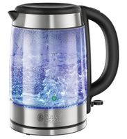 Russell Hobbs 21600-57 waterkoker 1,7 l 2200 W Roestvrijstaal, Transparant - thumbnail