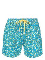 MC2 Saint Barth short de bain à imprimé graphique - Bleu