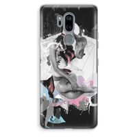 Camouflage de sommeil: LG G7 Thinq Transparant Hoesje Camouflage de sommeil: LG G7 Thinq Transparant Hoesje