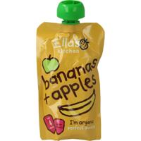 Ella&apos;s Kitchen Bananas & apples 4 maand knijpzak bio