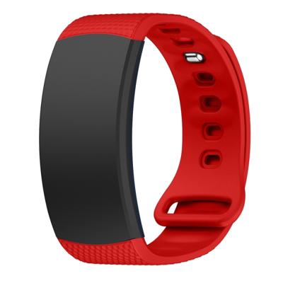 Siliconen polsband horloge band voor Samsung Gear Fit2 SM-R360 polsband maat: 150-213mm (rood)
