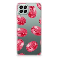 Samsung Galaxy M33 Siliconen Case Pink Macarons