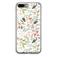 Sweet little flowers: iPhone 8 Plus Transparant Hoesje
