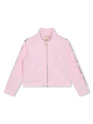 Michael Kors Kids sweat en coton à logo imprimé - Rose