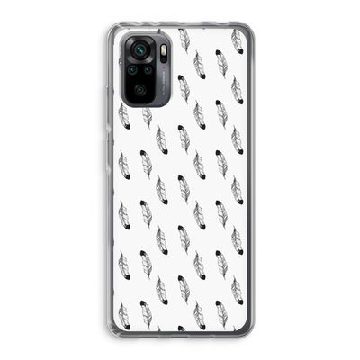 Pluimen: Xiaomi Redmi Note 10 Pro Transparant Hoesje