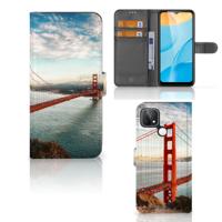 OPPO A15 | Flip Cover | Golden Gate Bridge