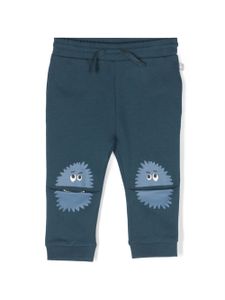 Stella McCartney Kids pantalon de jogging à imprimé graphique - Bleu