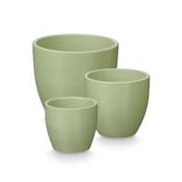 Pottenset Ibergarden Munt Klei Ø 14 cm Ø 22 cm Ø 17 cm 3 Onderdelen