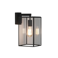 Astro - Box Lantern 350 Wandlamp zwart - thumbnail