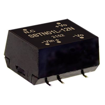MEAN WELL SBTN01M-12N DC/DC-converter, SMD 84 mA 1 W Aantal uitgangen: 1 x Inhoud 1 stuk(s)
