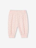 Babybroek voor pasgeborene met bloemetjesprint lichtroze Babybroek voor pasgeborene met bloemetjesprint lichtroze