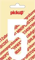 Plakcijfer Nobel Sticker cijfer 5 Pickup - Pickup