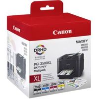 Canon PGI-2500XL C/M/Y/BK inktcartridge Origineel Zwart, Cyaan, Magenta, Geel - thumbnail
