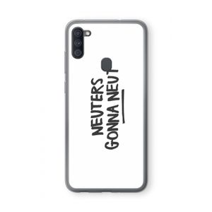 Neuters: Samsung Galaxy A11 Transparant Hoesje