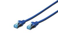 Digitus DK-1531-050/B RJ45 Netwerkkabel, patchkabel CAT 5e SF/UTP 5.00 m Blauw 1 stuk(s) - thumbnail