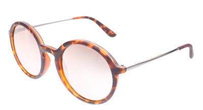 Mlook zonnebril unisex bruin met spiegellens (ml6665) Mlook zonnebril unisex bruin met spiegellens (ml6665)