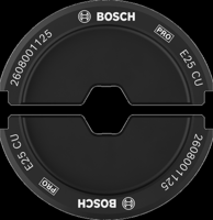Bosch Accessoires PRO Krimpmatrijs | E25 CU | 25 mm | Koper - 2608001125 Bosch Accessoires PRO Krimpmatrijs | E25 CU | 25 mm | Koper - 2608001125
