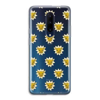 Leeuwenkoppen: OnePlus 7 Pro Transparant Hoesje
