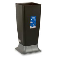 Parapluhouder - antraciet - kunststof - 55 cm - paraplubak met uitlekbak