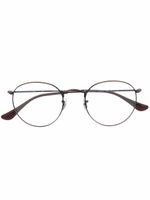 Ray-Ban lunettes de vue à monture ronde - Marron