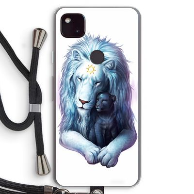 Child Of Light: Pixel 4a 5G Transparant Hoesje met koord