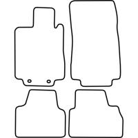 Automatten passend voor Mercedes S-Klasse W220 1999-2005 TMME541