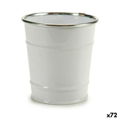 Grondlegger Ibergarden Wit Zilverkleurig Zink Kubus 10,5 x 10,5 x 10,5 cm (72 Stuks)