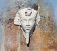 Powertex • egyptian toetanchamon half 12cm