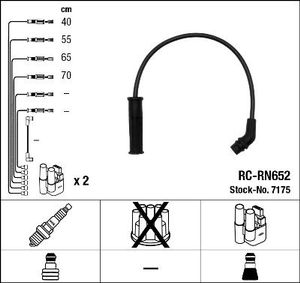 Bougiekabelset RCRN652