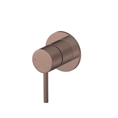 Hotbath BUDDY Afbouwdeel - Inbouw douche mengkraan Geborsteld Koper PVD (B131EXTBCP)